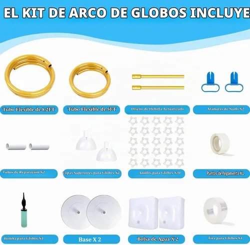 Vista 6 de Kit de arco de globos para decoración de fiesta de cumpleaños de Negro