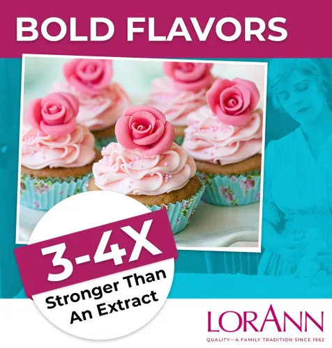 Vista 2 de LorAnn Oils Saborizante de Súper Concentración - Usado para Hacer Dulces, Extractos Saborizantes, Hornear, Dulces Duros, y Aceites Saborizantes