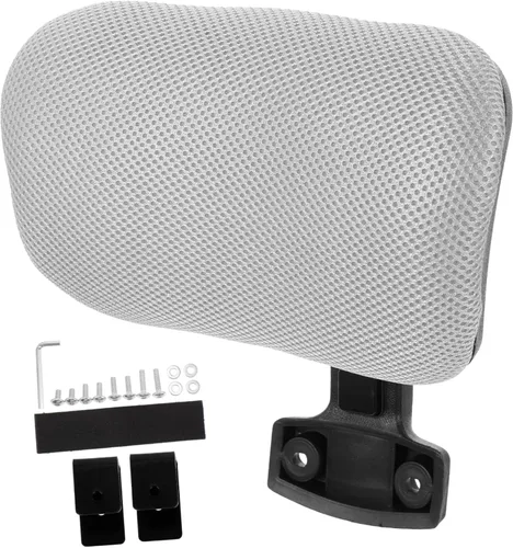 Vista 10 de Operitacx Silla alta de la cabeza de la silla de la computadora silla lumbar soporte ergonómico silla de oficina ninguna ruedas