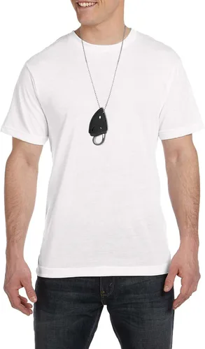 Vista 5 de Cuchillo pequeño EDC para el cuello con funda y collar, mini cuchillos tácticos de hoja fija de espiga completa, lindo cuchillo de bolsillo perfecto