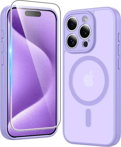 Vista 126 de FNTCASE para iPhone Air Case Clear: Fundas magnéticas para teléfono con protector de pantalla a prueba de caídas, compatibles con Magsafe, delgadas