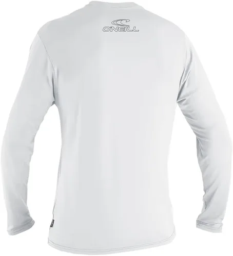 Vista 3 de O'Neill Wetsuits - Camiseta O'Neill Basic Skins, para el sol, con UPF 50+, de manga larga, para hombre