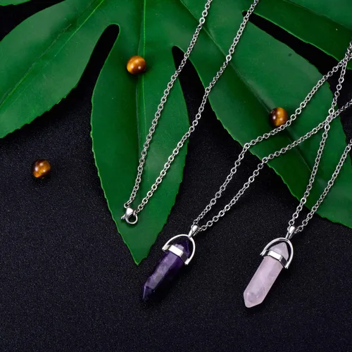 Vista 7 de Paquete de 30 cadenas de collar de 16 pulgadas de acero inoxidable, cadena de eslabones tipo cable con cierres de langosta para hacer joyas