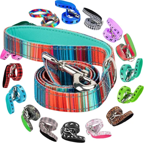 Vista 12 de EcoBark Correa para perro – Correas cómodas suaves y reflectantes con mango acolchado – Fuerte, duradera y resistente, entrenamiento y tracción