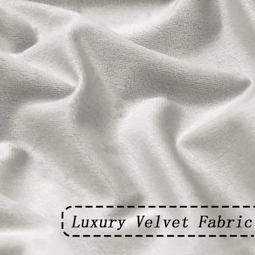 Vista 6 de WEST LAKE Cortina de invierno de terciopelo para oscurecer la habitación, para dormitorio, bloqueo de luz, paneles de ventana con bolsillo