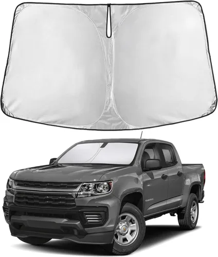 Vista 81 de Parasol para parabrisas para Rivian R1S 2022-2024 2025 compatible con EcoNour material de poliéster 240T, visera solar para coches, reflector que