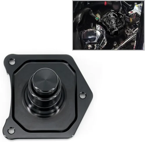 Vista 5 de Americruise - Cubierta solenoide de motocicleta para Harley 1991-2017 Softail Dyna Sposter Big Twin Model (negro)