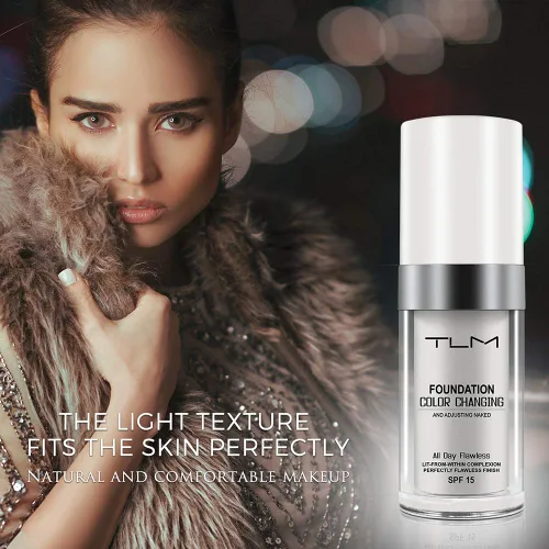 Vista 6 de Base que Cambia de Color, Paquete de 2, Líquida, Hidratante, Protector Solar, 1.01 onzas líquidas