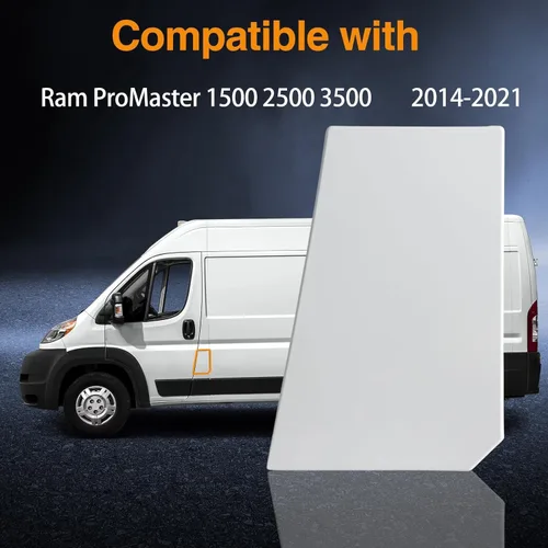 Vista 5 de Tapa Blanca de Puerta de Llenado de Combustible Tapa de Cubierta del Tanque de Combustible Compatible con Ram ProMaster 1500 2500 3500 2014 2015