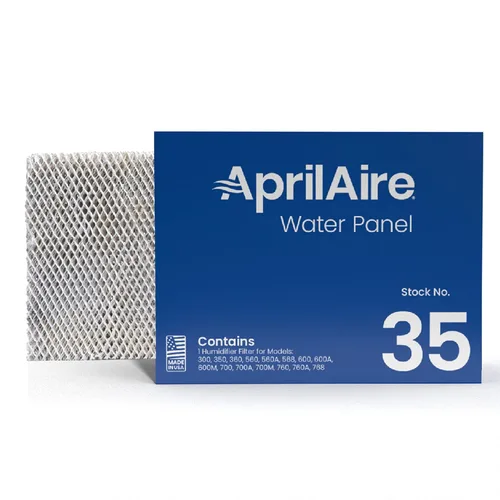 AprilAire 35 - Repuesto para el filtro del panel de agua del humidificador para toda la casa AprilAire modelos 300, 350, 360, 560, 560A, 568, 600,