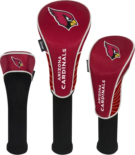 Juego de tres fundas para palos de golf de la NFL