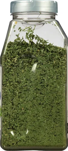 Vista 11 de McCormick Culinary Copos de perejil, 2 onzas, un recipiente de 2 onzas de hojuelas de perejil seco para un sabor vegetal, ideal para condimentar