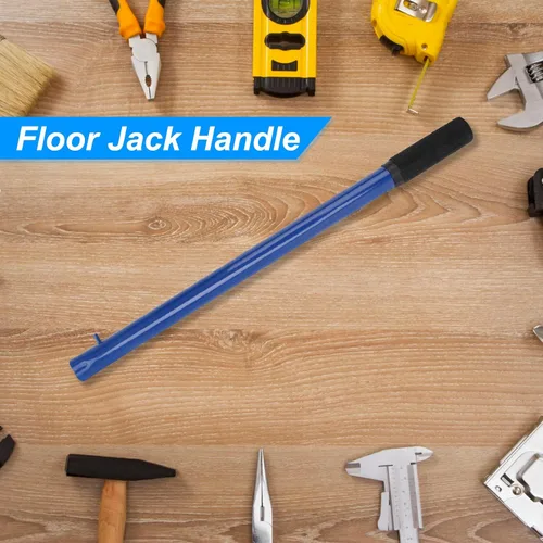 Vista 5 de Manija de gato hidráulico horizontal de repuesto, manija de gato hidráulico de suelo de repuesto para accesorios de automóvil (Azul)