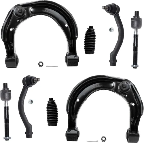 Vista 163 de Detroit Axle - Kit de suspensión frontal de 8 piezas para Chevy GMC Silverado Sierra Suburban 1500 Yukon Avalanche Cadillac Escalade brazos