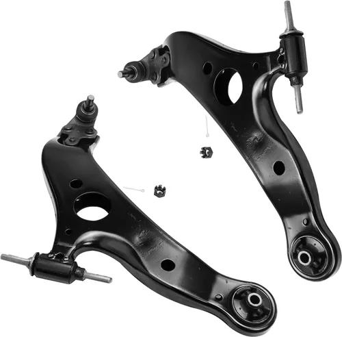 Vista 46 de Detroit Axle - 2 brazos de control delanteros para Volvo S60 V70 01-07, juego de 2 brazos de control inferiores 2001 2002 2003 2004 2005 2006 2007