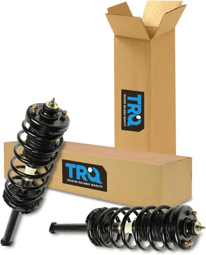 Vista 126 de TRQ - Conjunto de puntal delantero y resorte helicoidal (lados del conductor y del pasajero), para auto