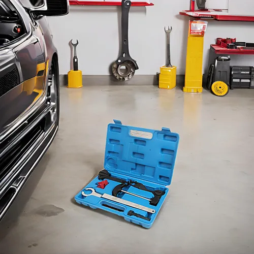 Vista 2 de MR CARTOOL Herramienta de correa de distribución Kit de herramientas para árbol de levas de motor compatible con Volkswagen VW New Jetta Santana