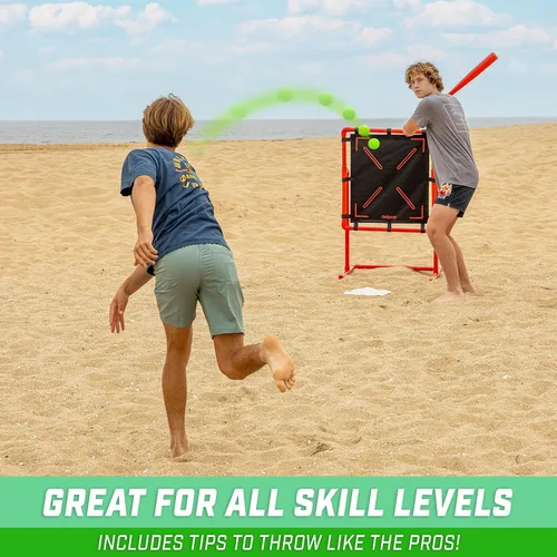 Vista 5 de GoSports LotBall - Pelotas de béisbol de plástico, paquete de 6