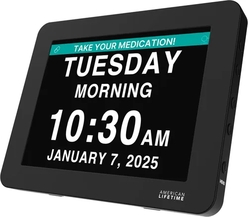 Vista 21 de American Lifetime Reloj digital negro OG Negro