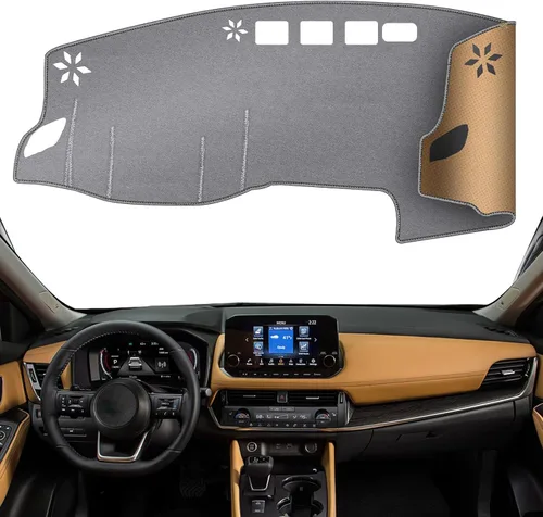 Vista 27 de KEYOOG Cubierta de tablero Tapete de salpicadero Compatible con Chevy Cruze 2015-2011 (para transmisión en la izquierda), Alfombra de salpicadero