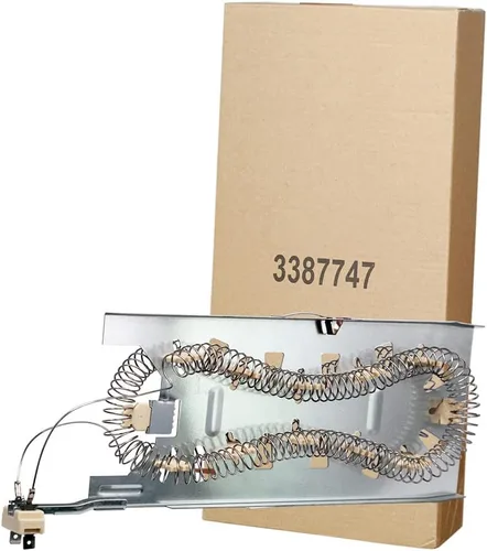 Vista 6 de 3387747 WP3387747 Elemento calefactor de la secadora Pieza de repuesto compatible para Whirlpool Reemplaza WP3387747 8527865 PS344597 AP6008281