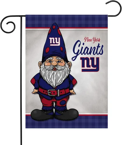 Vista 13 de Rico Industries NFL Gnomo - Bandera de jardín de doble cara de 13 x 18 pulgadas