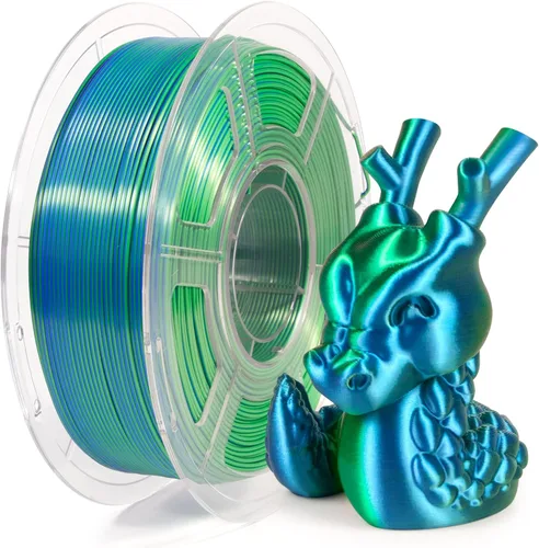Vista 18 de iSANMATE Filamento de impresora 3D de ácido poliláctico (PLA) mate, paquete de filamentos de impresora 3D, velocidad de impresión rápida, precisión