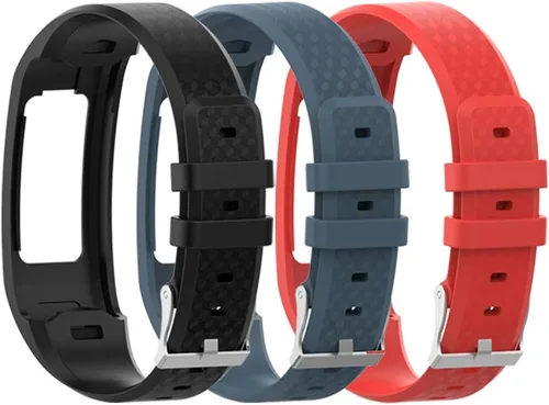 Vista 2 de QGHXO Correa para Garmin Vivofit 1 Vivofit2, correa de repuesto de silicona suave para Garmin Vivofit 1 Vivofit 2 Activity Tracker, pequeña