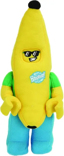 Lego Minifigure Banana Guy - Personaje de peluche (9 pulgadas)