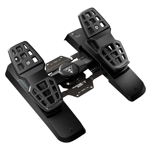 Vista 21 de Turtle Beach VelocityOne Flight Universal Control System - Xbox Series X & Xbox Series S, Xbox One & Windows 10 & 11 PCs with Yoke Handle, Throttle