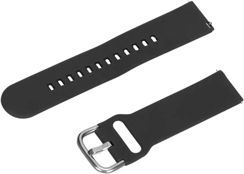 Vista 9 de Correa de reloj inteligente, ajuste libre de silicona agradable a la piel, anti pérdida, correa de reloj suave para Amazfit Bip U negro