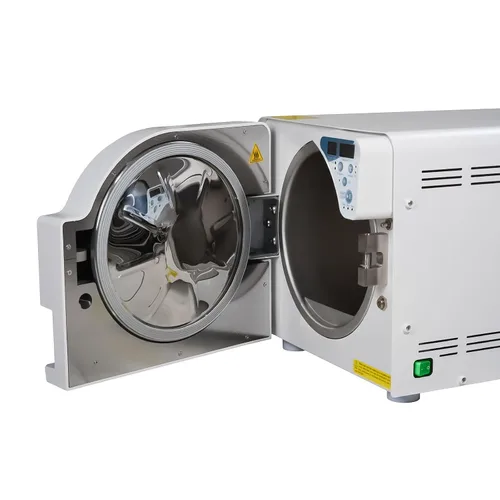 Vista 3 de Esterilizador de vapor automático con pantalla LED digital, autoclave de alta temperatura, equipo esterilizador de laboratorio de clase N/botón