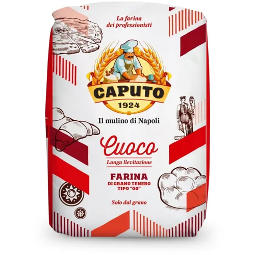 Antimo Caputo Harina de chefs de 2.2 libras (caja de 10) – Doble cero 00 italiano – Trigo suave para masa de pizza, pan y pasta