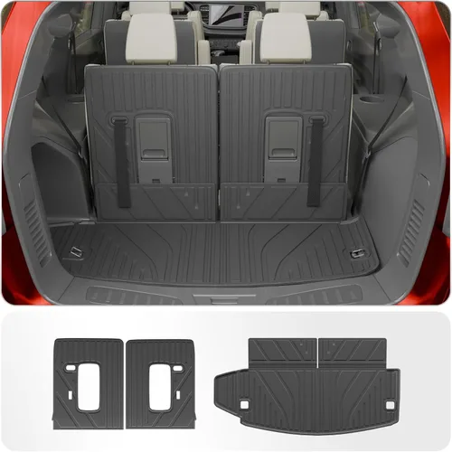 Vista 32 de alfombra de carga para maletero, protector de cubierta de asiento trasero de elastómero termoplástico