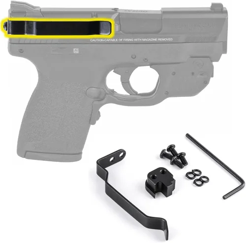 Vista 13 de Clip delgado para pistola de perfil bajo, funda de transporte oculta minimalista IWB, fácil de instalar