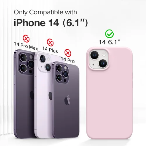 Vista 11 de GONEZ Funda magnética para iPhone 14, compatible con Magsafe, con protector de pantalla + protector de cámara, forro de microfibra antiarañazos