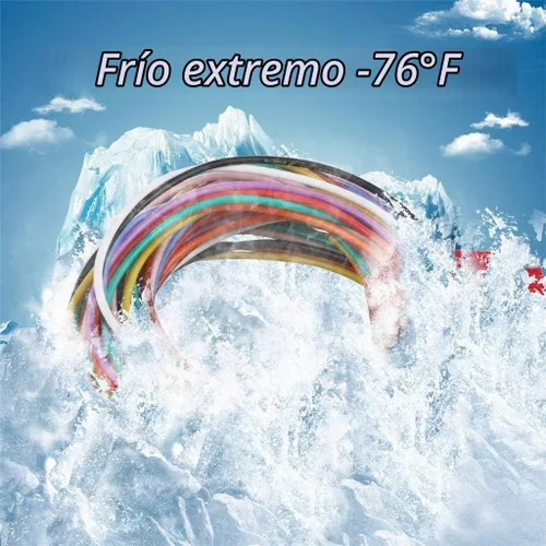Vista 4 de Cable de batería de silicón de BNTECHGO, calibre 16 AWG, ultraflexible, resistente a temperaturas de 200 °C, 252 hilos de cobre estañado trenzado