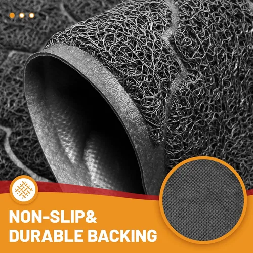 Vista 4 de Tapete para puerta al aire libre, tapete de bienvenida para entrada exterior, tapete delantero para interiores para entrada del hogar, duradero