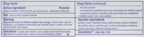 Vista 5 de Crest Cavity Protection Toothpaste Regular - 8.2 oz, Pack of 5