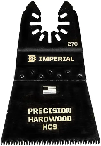 Vista 10 de Imperial Blades IBOA220-1 One Fit - Hoja de madera dura de dientes japoneses de 1-1/4 pulgadas, 1 unidad, multicolor