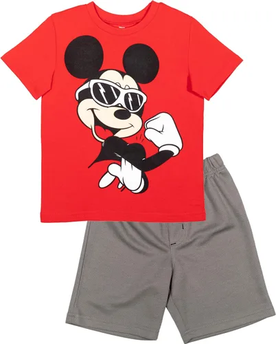 Vista 2 de Disney Mickey Mouse - Conjunto de 4 piezas de camiseta sin mangas para niños