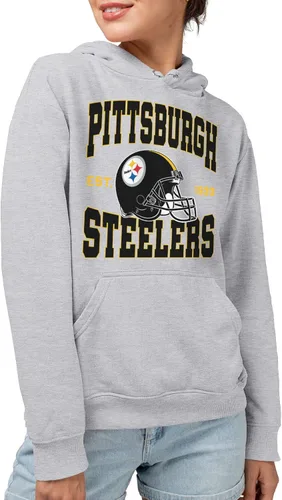 Vista 3 de Junk Food NFL Sudadera con Capucha Pullover Signature unisex para adultos. Ajuste Unisex Relajado.