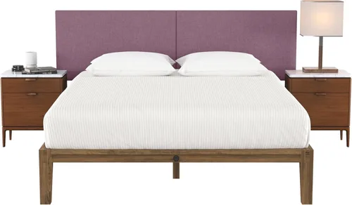 Vista 97 de Jaxx Panelist - Cabecero acolchado moderno, juego de 4 paneles para montar en la pared (cada uno de 11.25 x 30 pulgadas), tamaño Queen