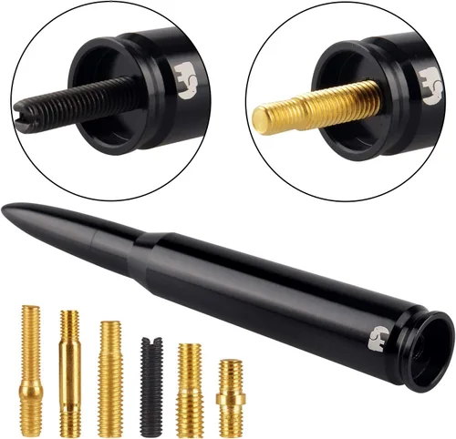 Vista 5 de ONE250 Antena estilo bala, compatible con Chevy Chevrolet - Silverado (1999-2024), Colorado (2003-2024), Equinox (2003-2017), Traverse (2008-2017)