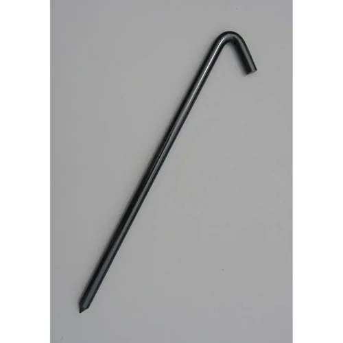 Estaca de gancho, 18.0 in L, negro