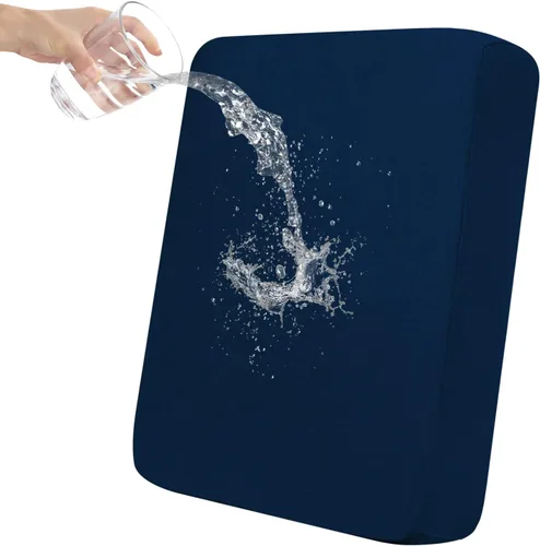 Vista 56 de Easy-Going Funda de cojín 100% impermeable para asiento de sofá, funda de cojín elástica de muebles, para niños, mascotas, cojín de sofá biplaza