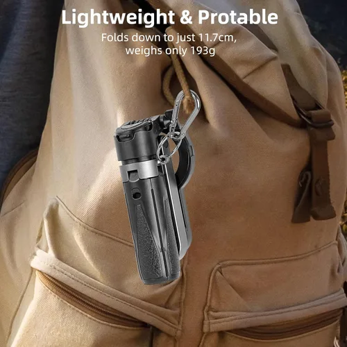 Vista 7 de WOVTE Palo selfie magnético 4 en 1, trípode MagSafe de bolsillo portátil para iPhone con control remoto desmontable, rotación de 360° para iPhone