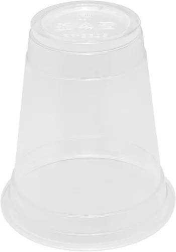 Vista 6 de Karat [355 ml - 2,000 unidades] 95 mm Vasos desechables de polipropileno translúcido con borde en U, diseñados para películas de sellado (C1010)