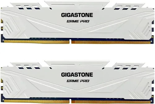 【DDR5 RAM】 GIGASTONE Game PRO Kit de 32 GB (2 x 16 GB) DDR5 6000 MHz PC5-48000 CL40-40-40-76 Intel XMP 3.0 AMD Expo 1.3V UDIMM 288 pines sin búfer