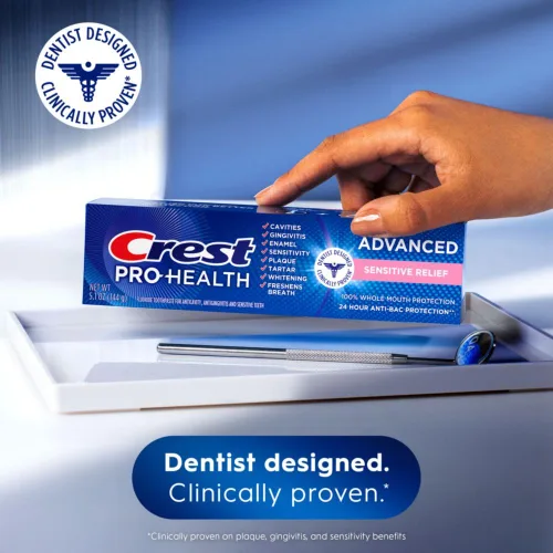 Vista 5 de Pasta dental con protección avanzada de encías Crest Pro-Health, 3.5 onzas